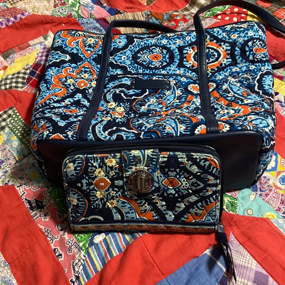 Purse and wallet set